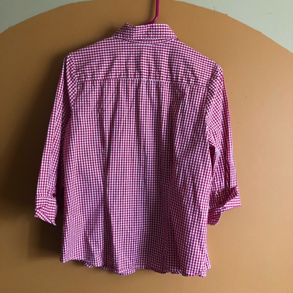 Plaid button down - Picture 2 of 4